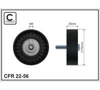 CAFFARO 22-56 Galoppino/Guidacinghia, Cinghia Poly-V per VOLVO