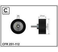 CAFFARO 251-112 Galoppino/Guidacinghia, Cinghia Poly-V per BMW