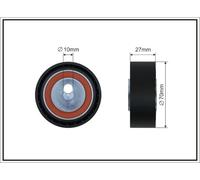 CAFFARO 354-122 Rullo tenditore, Cinghia Poly-V per CITROËN,FIAT,LANCIA,PEUGEOT,