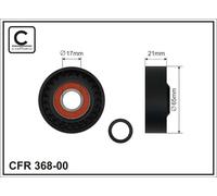 CAFFARO 368-00 Rullo tenditore, Cinghia Poly-V per FORD,VOLVO