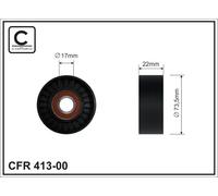 CAFFARO 413-00 Rullo tenditore, Cinghia Poly-V per AUDI,VW