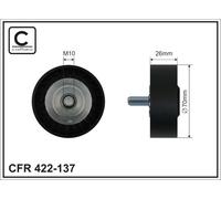 CAFFARO 422-137 Galoppino/Guidacinghia, Cinghia Poly-V per BMW,SSANGYONG