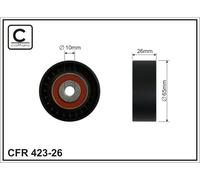 CAFFARO 423-26 Galoppino/Guidacinghia, Cinghia Poly-V per ALFA ROMEO,CITROËN,FIA