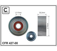 CAFFARO 427-00 Rullo tenditore, Cinghia Poly-V per TOYOTA