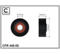 CAFFARO 446-00 Rullo tenditore, Cinghia Poly-V per MERCEDES-BENZ