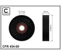 CAFFARO 454-00 Rullo tenditore, Cinghia Poly-V per SAAB