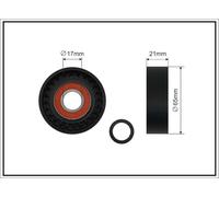 CAFFARO 468-40 Rullo tenditore, Cinghia Poly-V per BMW