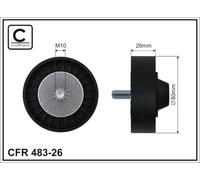 CAFFARO 483-26 Galoppino/Guidacinghia, Cinghia Poly-V per BMW,BMW (BRILLIANCE)