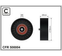 CAFFARO 500004 Galoppino/Guidacinghia, Cinghia Poly-V per MERCEDES-BENZ