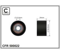 CAFFARO 500022 Galoppino/Guidacinghia, Cinghia Poly-V per MERCEDES-BENZ