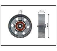 CAFFARO 500047 Galoppino/Guidacinghia, Cinghia Poly-V per TOYOTA