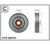 CAFFARO 500161 Rullo tenditore, Cinghia Poly-V per NISSAN