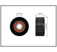 CAFFARO 500238 Rullo tenditore cinghia Poly-V 70mm per HONDA CR-V III (RE)