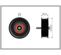 CAFFARO 500279 Galoppino/Guidacinghia, Cinghia Poly-V per MERCEDES-BENZ