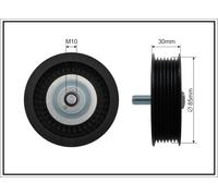 CAFFARO 500335 Galoppino/Guidacinghia, Cinghia Poly-V per MERCEDES-BENZ