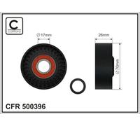 CAFFARO 500396 Rullo tenditore, Cinghia Poly-V per HYUNDAI,KIA