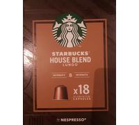 Caffè a capsule Starbucks NEspresso House Blend X18
