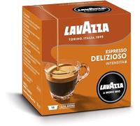 Caffè A Modo Mio Espresso Delizioso, 108 Capsule Caffè, per un Espresso con Note Aromatiche di Fiori, 100% Arabica, Intensità 8/13, Tostatura Media, 3 Confezioni da 36 Capsule -DD-
