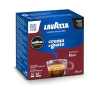 Caffè A Modo Mio Miscela CREMA E GUSTO RICCO, 288 Capsule Originali, Cioccolato e Caramello -DD-
