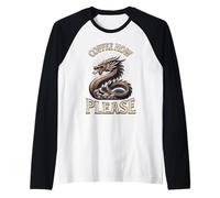 caffè Adesso, per Favore, Dragon Maglia con Maniche Raglan