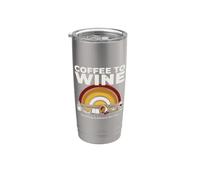 Caffè al vino Tutto in mezzo andava bene Bicchiere termico in acciaio inox doppia parete
