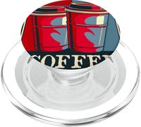 Caffè Amante Caffè Da Andare Uomini Barista Latte Art Caffè PopSockets PopGrip per MagSafe