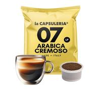 Caffè ARABICA, cremoso (100 Capsule) compatibili con Lavazza Espresso Point, 1 Box da 100 Capsule in bustine salva aroma, arabica, aroma raffinato e crema vellutata (La Capsuleria)