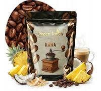 Caffè aromatizzato alla piña colada, cocco, ananas e rum 200 g Green Touch