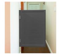 Caffè Bar Saloon Door,Porte Oscillanti, Porte a battente for interni, divisorie, for corridoio, cucina, porta a singola con cerniera a chiusura automatica(Grey,W90xH90cm(35.4"x35.4"))