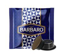 CAFFÈ BARBARO 200 Capsule Compatibili Con Macchine a Marchio Lavazza®* A Modo mio®* Miscela Blu Dolce Cremoso Cioccolattoso