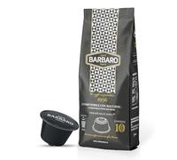 CAFFÈ BARBARO 90 Capsule Compatibili Con Macchine da Caffè a Marchio Nescafé® Dolce Gusto® (90 Capsule, Miscela Nera)