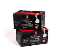 Caffè Barbera - Aromagic 100 Capsule Compatibili con Lavazza* A Modo Mio* (2x50) - Caffè Espresso - Cremoso