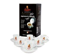 Caffè Barbera - Aromagic 25 Capsule Compatibili Nespresso* - Caffè Espresso - Intenso + Set Tazzine Premium