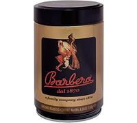 Caffè Barbera - Barattolo Classica 250 gr di Caffè in Grani - Miscela Chicchi di Caffè 5 Origini - Intenso