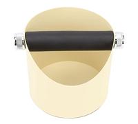 Caffè Boccare Scorie Secchio Casa Piccola Anti Slip Macchina Da Caffè Fondo Scatola Polvere Scorie Secchio Riciclabile (Giallo)