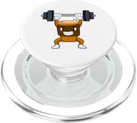 Caffè Bodybuilder Bilanciere Bodybuilding PopSockets PopGrip per MagSafe