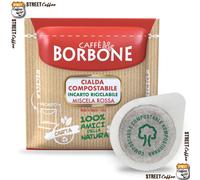 Caffè Borbone 150 Cialde caffè ESE 44mm miscela rossa, red, rosso cremosa best