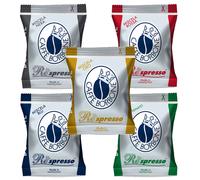 Caffè Borbone 250 capsule Respresso Nespresso MIX NERA ROSSA BLU ORO DEK