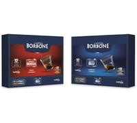 CAFFÈ BORBONE 96 Capsule per Macchine da Caffè Caffitaly®* - Kit Assortito: 48 Miscela Blu + 48 Miscela Rossa - Caffè Espresso Napoletano -