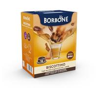 Caffè Borbone Biscottino - 16 Capsule - Compatibili con macchine ad uso domestico Lavazza®* A Modo Mio®*