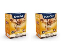 Caffè Borbone Biscottino - 16 Capsule - Compatibili con macchine ad uso domestico Lavazza®* A Modo Mio®* (Confezione da 2)