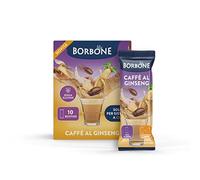 Caffè Borbone Caffè al Ginseng Stick - 80 stick (8 astucci da 10) - Ideali per sistemi a Cialde