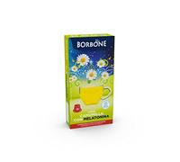 Caffè Borbone Camomilla con Melatonina Solubile - 60 capsule (6 confezioni da 10) - Compatibili con le Macchine ad uso domestico Nespresso*
