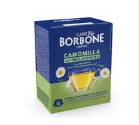 Caffè Borbone Camomilla con Melatonina Solubile - 96 capsule (6 confezioni da 16) - Compatibili con le Macchine ad uso domestico Lavazza* A Modo Mio*