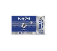 CAFFE' BORBONE Capsule compatibili Alluminio sistema Nespresso - Miscela Decisa 80+10 capsule