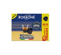 CAFFE' BORBONE Capsule Compatibili Dolce Gusto - Miscela Decisa 80+10 caps