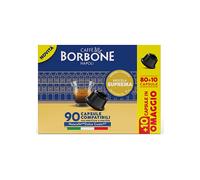 CAFFE' BORBONE Capsule Compatibili Dolce Gusto - Miscela Suprema 80+10 caps