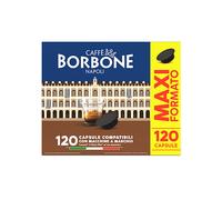 BORBONE CAPSULE MONODOSE DI CAFFE' MISCELA NOBILE BLU COMPATIBILI MACCHINE LAVAZZA A MODO MIO - 120PZ**PUOI PAGARE ANCHE ALLA CONSEGNA!!!**