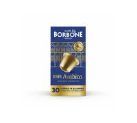 Caffè Borbone Capsule compatibili sistema Nespresso Alluminio - Miscela 100% Arabica - 30 capsule