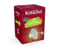 CAFFE' BORBONE Capsule Compostabili Compatibili sistema A Modo Mio - Miscela Nobile 50 capsule